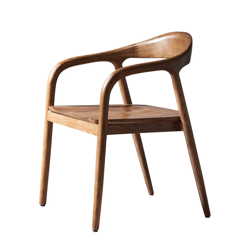 Traditional Style Dining Chairs Kitchen Arm Dining Chair Houten Legs Black