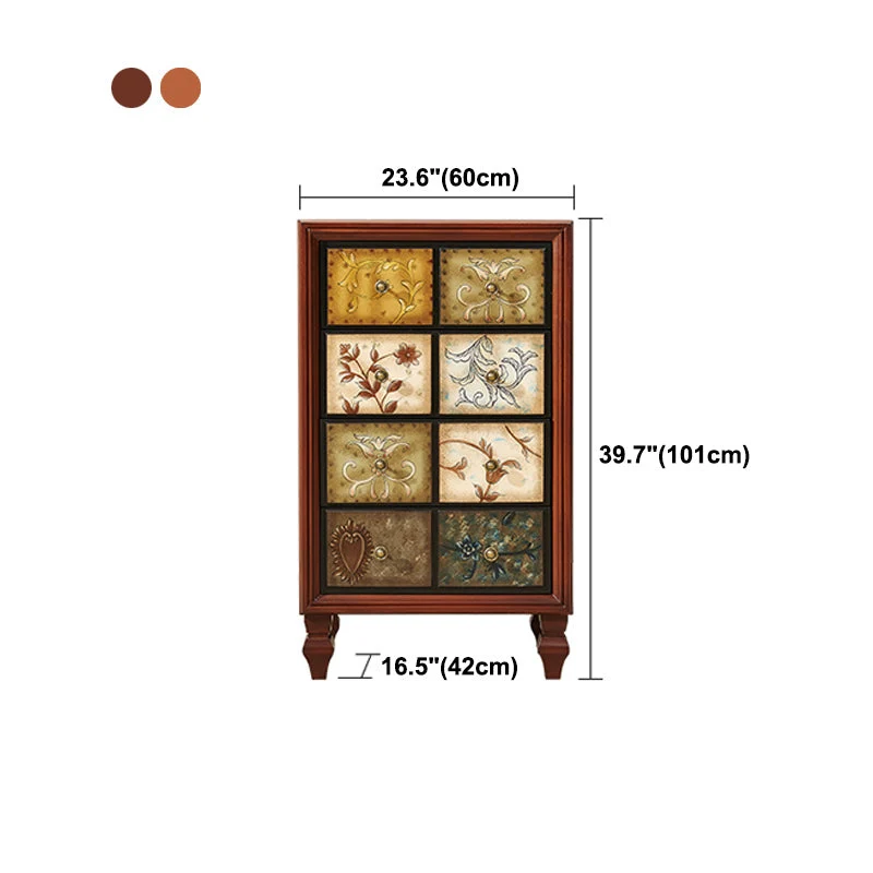 Traditional Style Dresser Solid Wood Storage Chest Meervoudig Drawers 24l