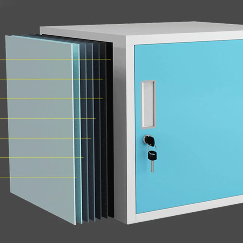 Traditional Van metaal Cabinet Lock and Storage File Cabinet Office Black