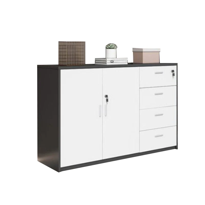 Traditional Wood Cabinet Locking Drawers and Storage File Cabinet Wood