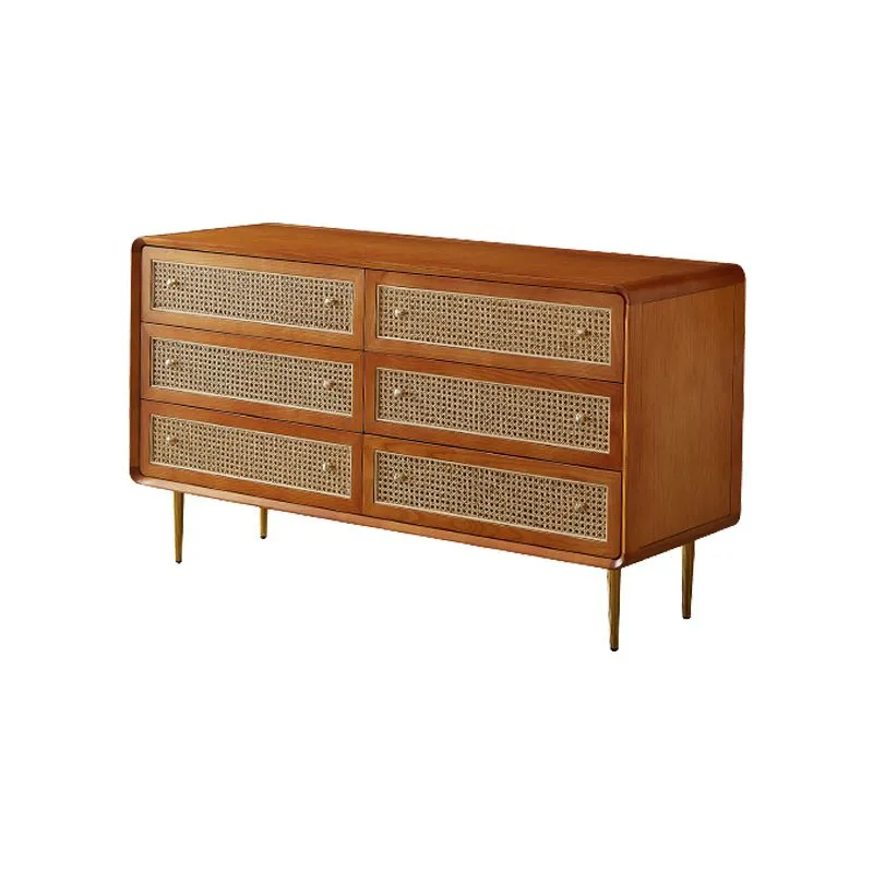 Uni Wood Storage Chest Dresser Glam Storage Chest Drawers 31l