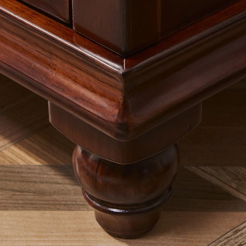 Vertical Elastisch Wood Bedroom Storage Chest Traditional Chest Drawers Brown