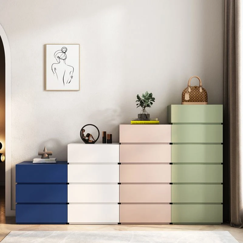 Wood Eigentijds Side Cabinet Standard Storage Cabinet Drawer 22l