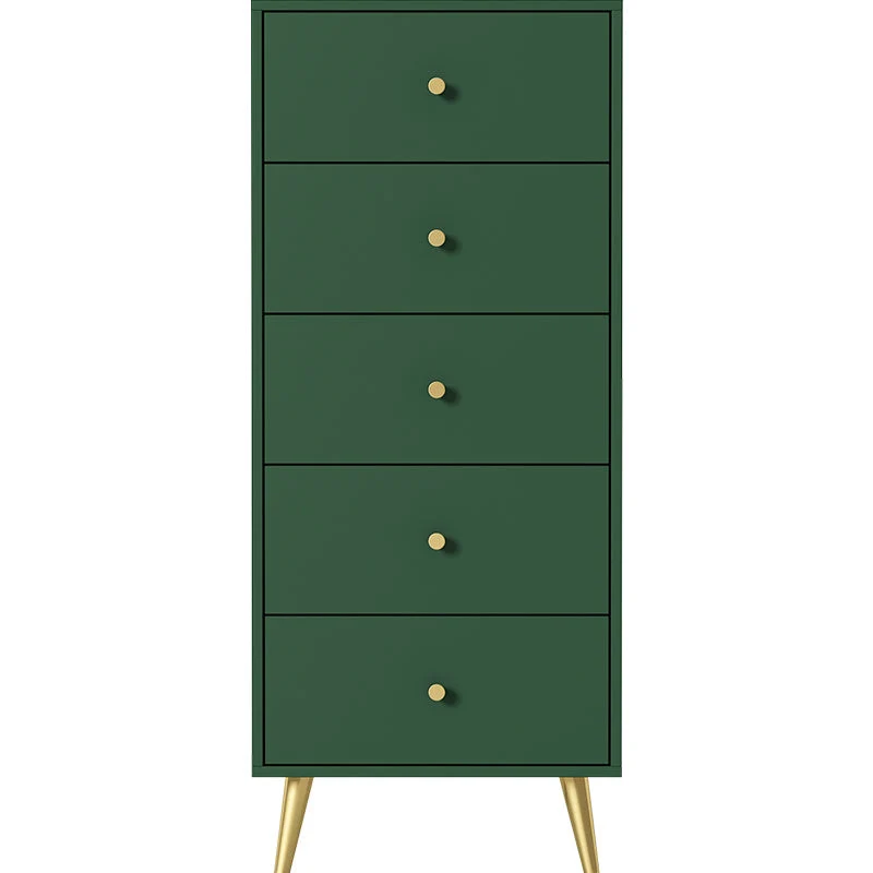 Wood Glam Lingerie Chest Vertical Soft-Close Drawers Storage Chest 20l