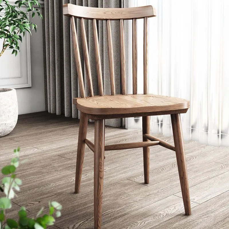 Wood Kitchen Dining Side Chair Slat Back Side Chair Oorspronkelijk