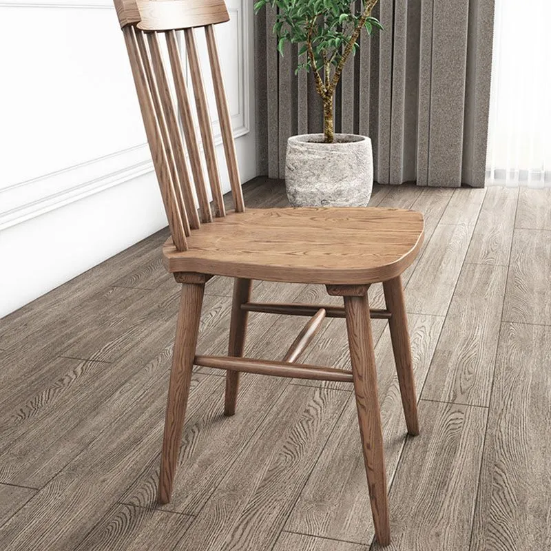 Wood Kitchen Dining Side Chair Slat Back Side Chair Oorspronkelijk