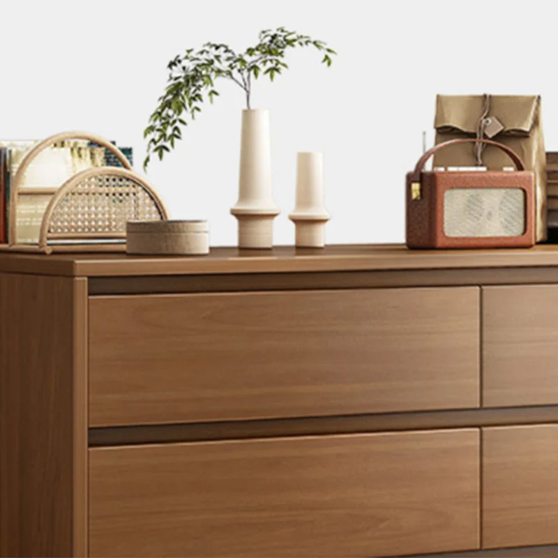 Wood Side Cabinet Typisch Mid-Century Modern Storage Cabinet Drawers 15