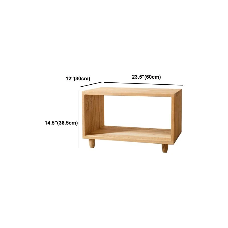 Wooden Night Table Modern Eenkleurig Wood Nightstand Lower Shelf Https