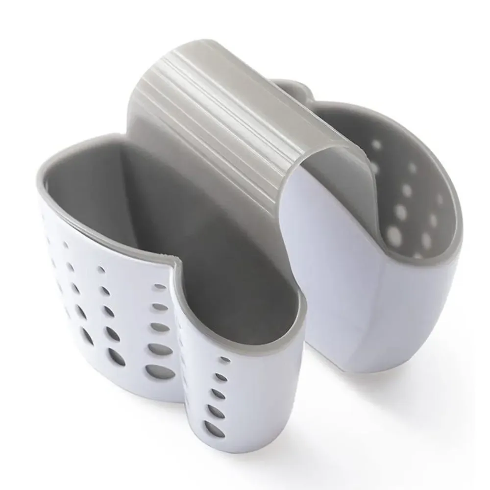 Gootsteen Organizer - 2 Vakjes - Waterbestendig - Siliconen