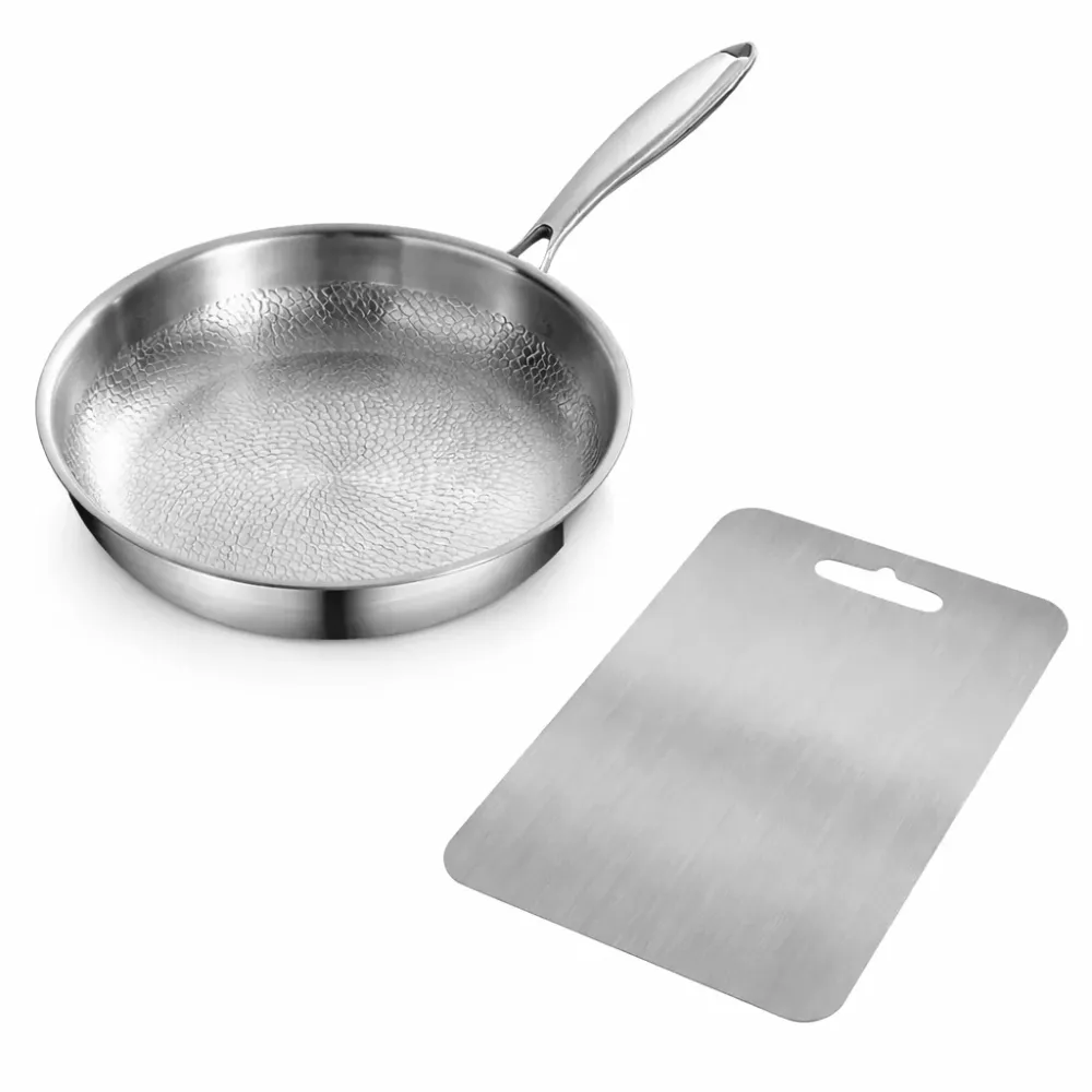 Braadpan Zonder Coating Vaatwasserbestendig - Kitchen4You
