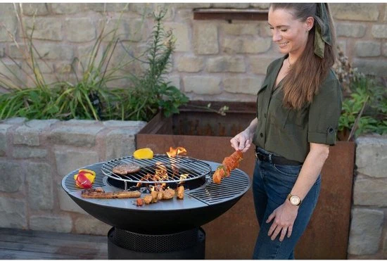 Westmann BBQ Grill WMLG941-2B - grill, plancha en vuurplaats - Zwart