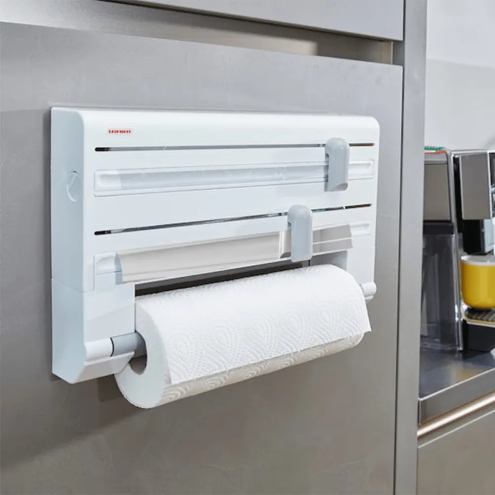 Leifheit Rolhouder voor aan de muur Parat wit 25703