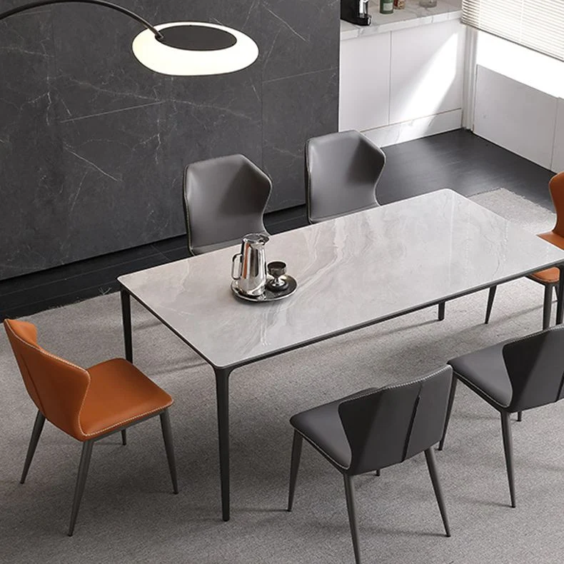 Contemporary Style Kitchen Metalen Chair Wingback Dining Armless Side Chair (Set 2) Off