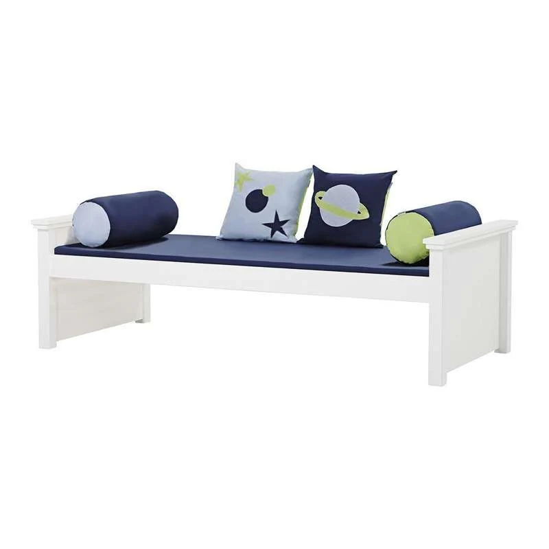 Hoppekids MAJA EXCLUSIEF - Juniorseng - 2 Mellem Gavle - 90x200cm - Hvid