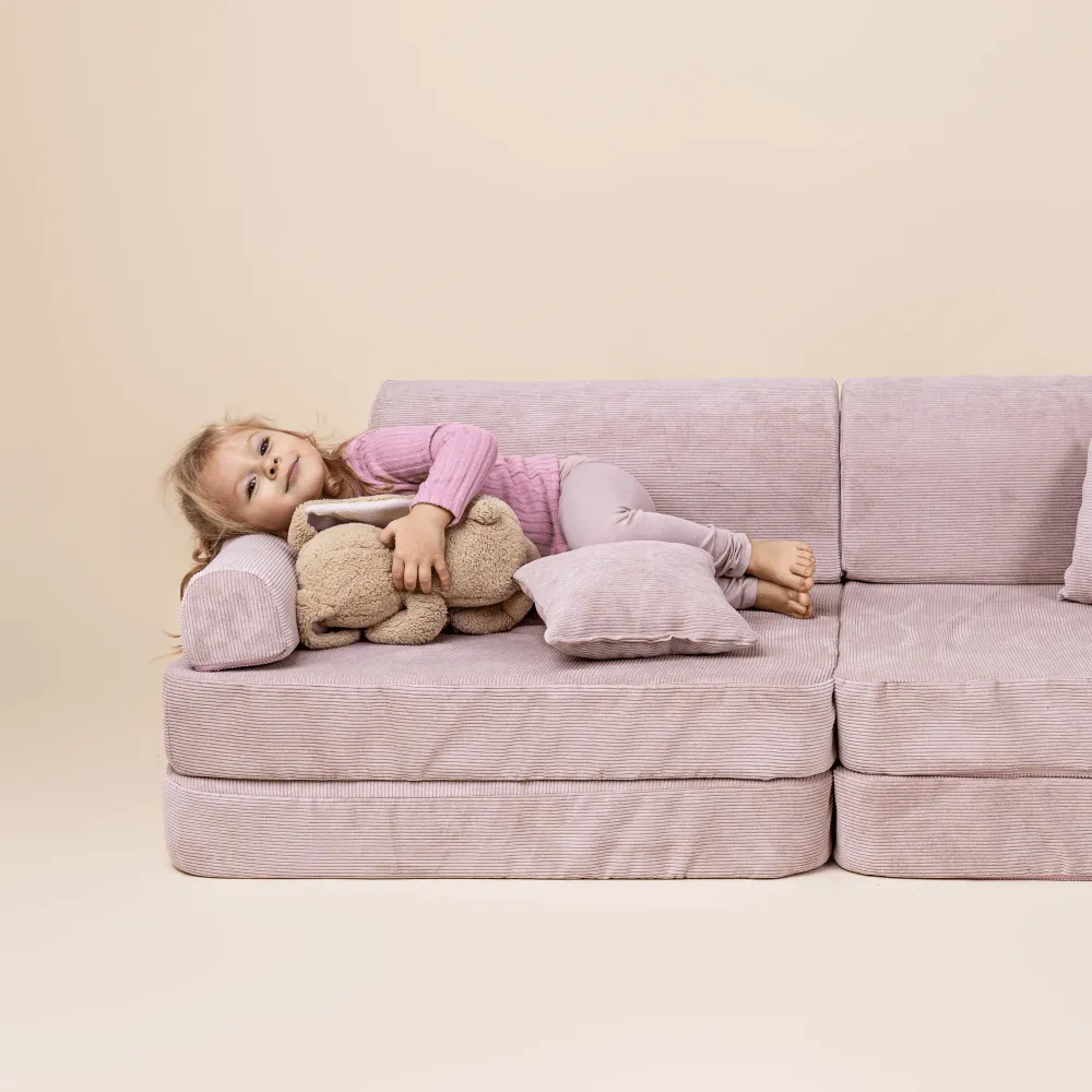 Modulaire bank voor kinderen – 10 elementen | Stijlvol