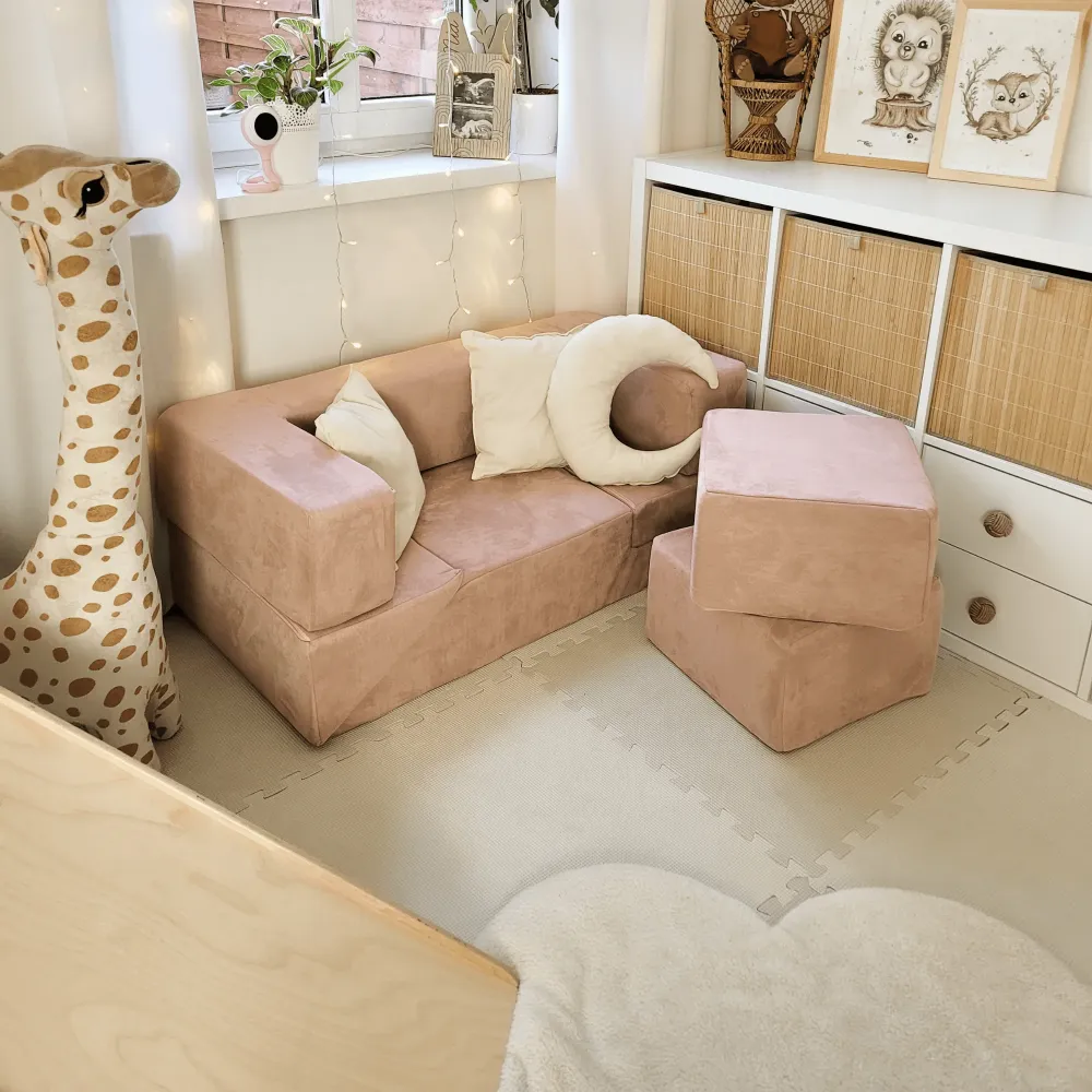 Modulaire Sofa voor Kind Bricks – 6 Elementen | Flueel
