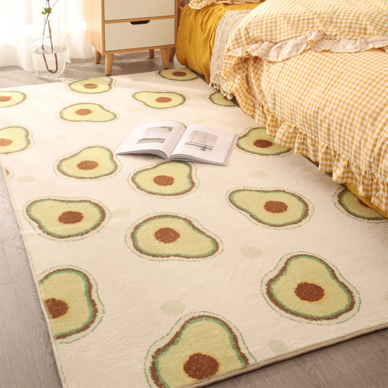 Multi Color Comfort Rug Polypropylene Cartoon Pattern Carpet Non-Slip Backing Licht Care Washable Rug Kids Blue