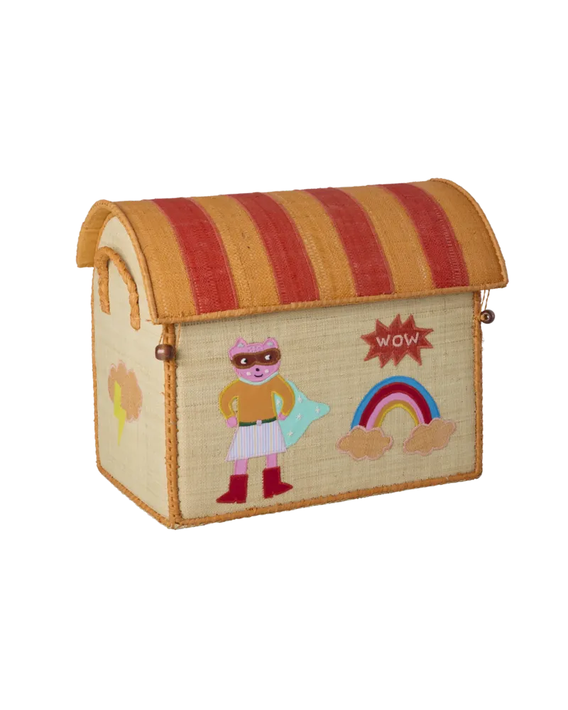 Bescheiden Raffia Storage House - Nature - Hero Theme
