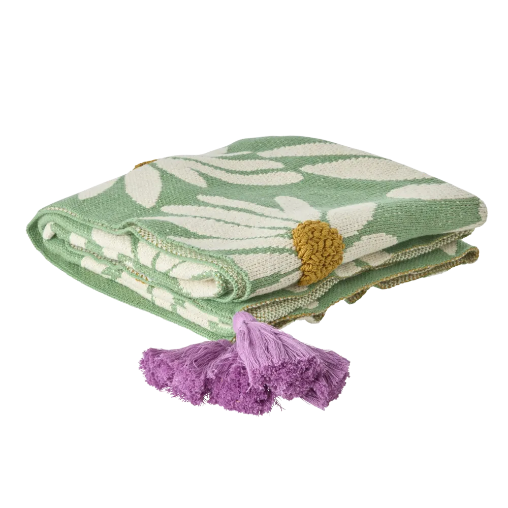 Cotton Blanket - Green
