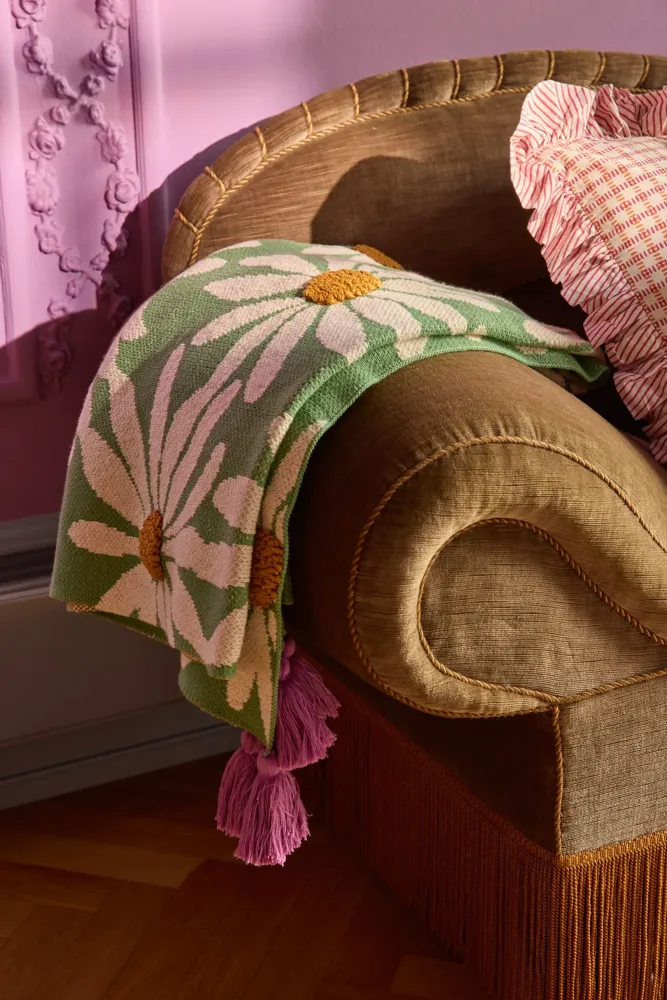 Cotton Blanket - Green