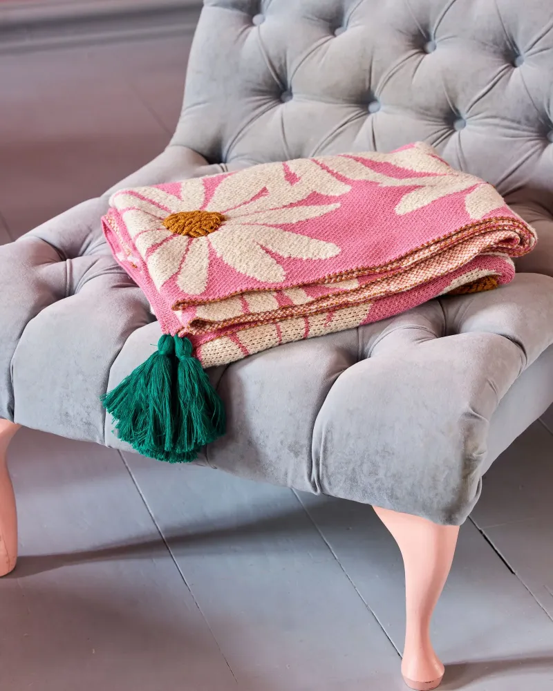Cotton Blanket - Pink