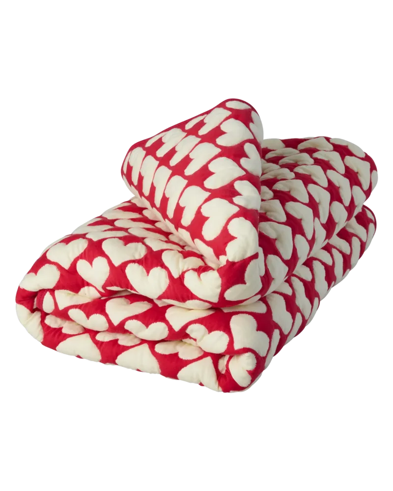 Cotton Quilt - Rood