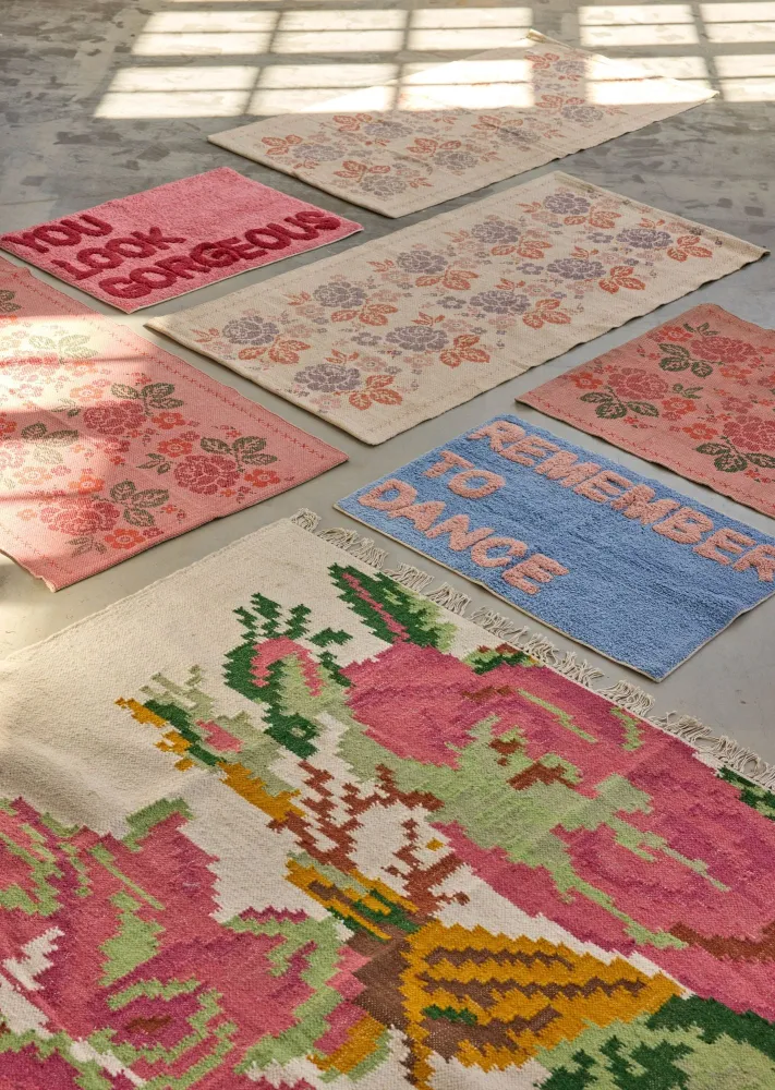 Cotton Runner - Roze - Crochet Design