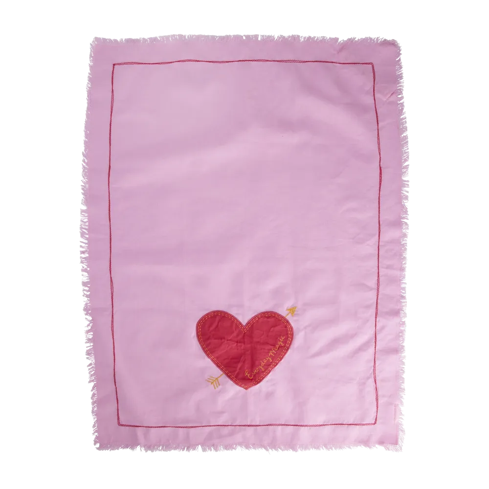 Cotton Tea Towel - Blush