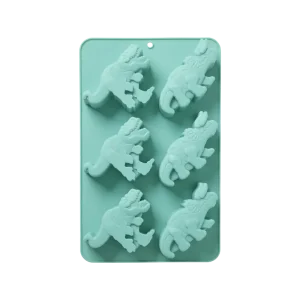 Dino Silicium Baking Mold - Mint Vrolijke Kleuren