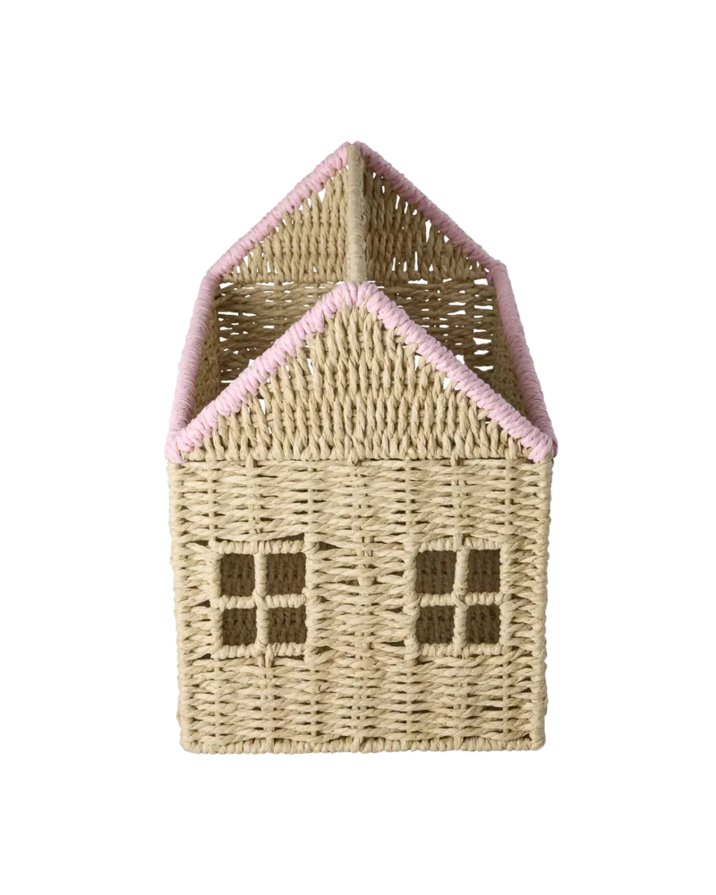 Kleurrijk House Book Storage - Blush