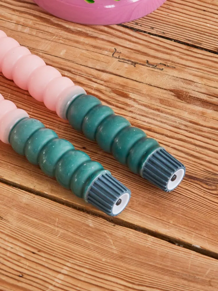 LED Candle - Mild Pink - 2-pack