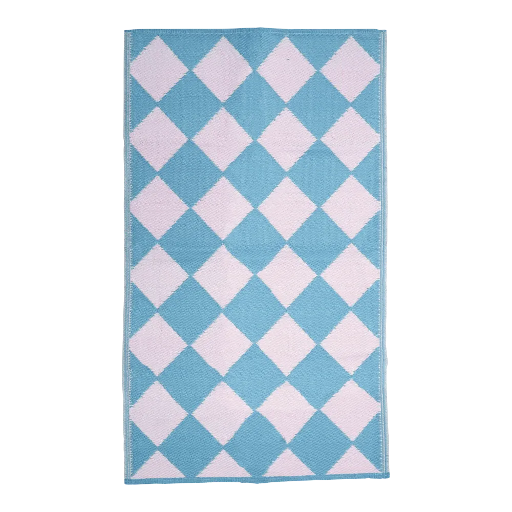 Recycled Poly Runner - Blue - Harlequin Design met CE-Keurmerk