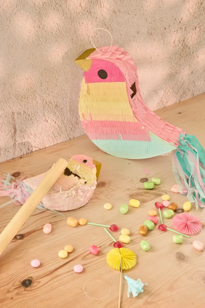 Small Bird Paper Piñata