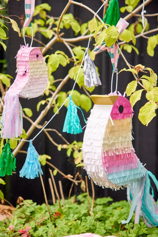 Small Bird Paper Piñata