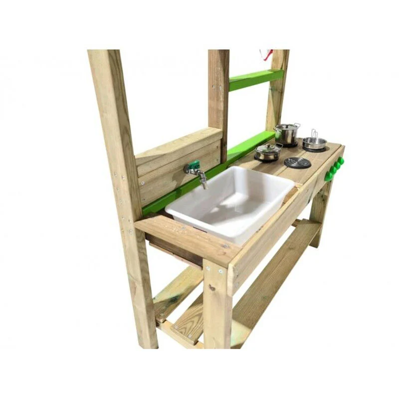 Veilig & Stevig Spicy outdoor houtsoort children's kitchen
