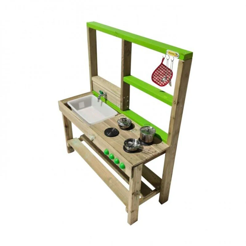 Veilig & Stevig Spicy outdoor houtsoort children's kitchen