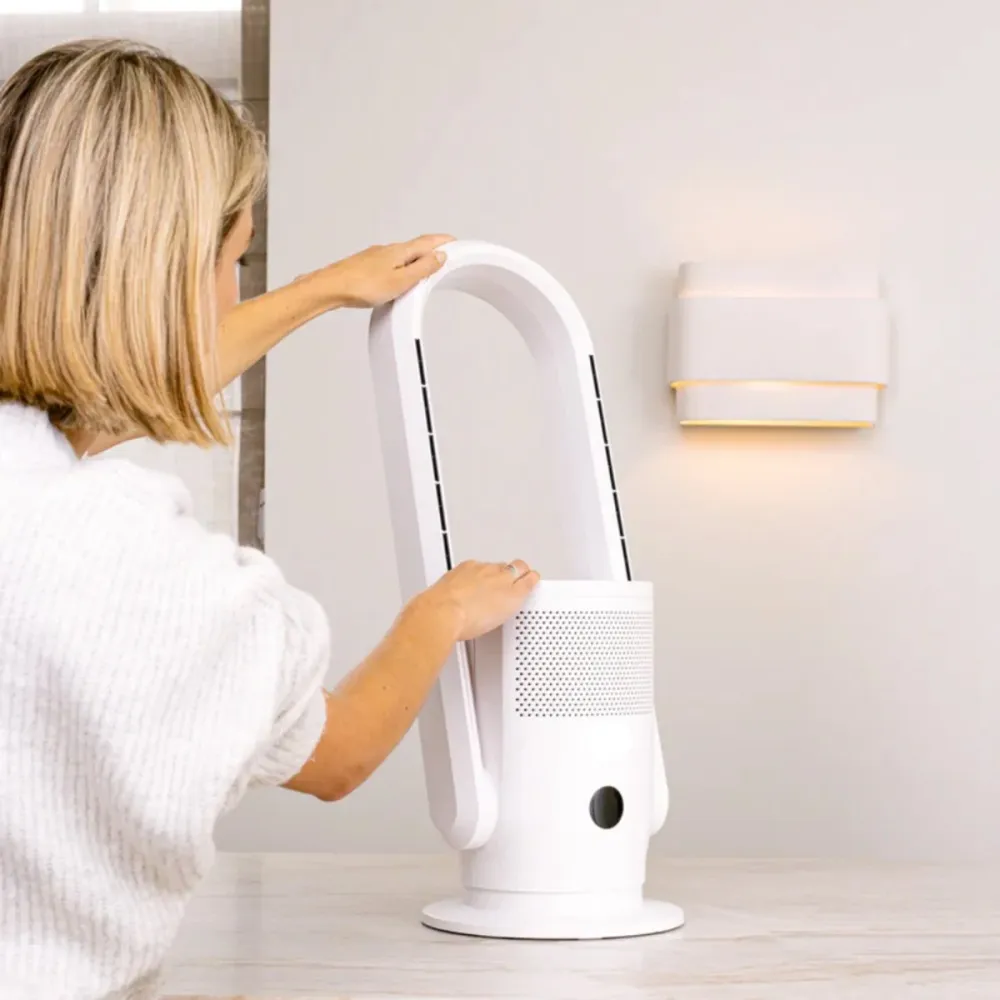 3--1 Luchtreiniger, Ventilator & Verwarming - 2000W - Hepa 13 Filter - Inclusief Afstandsbediening en App - Kachel - Air P...
