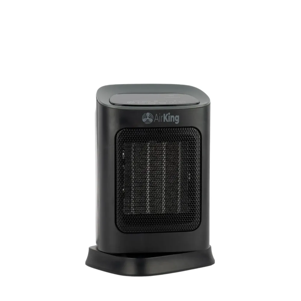Elektrische Kachel - Compacte Keramische kachel met touchscreen - 2 Standen 900 en 1800 Watt - Kantelbeveiliging - Draagbaar