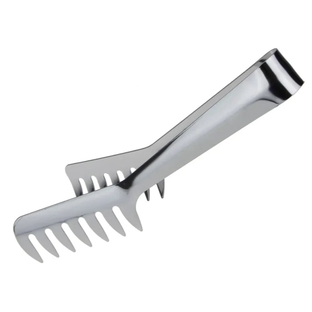 Pastatang - Spaghetti tang - Opschep tang voor de pasta - Keukentang - Pasta Tongs - RVS - 20,5 x 8,5 x 3,5 cm