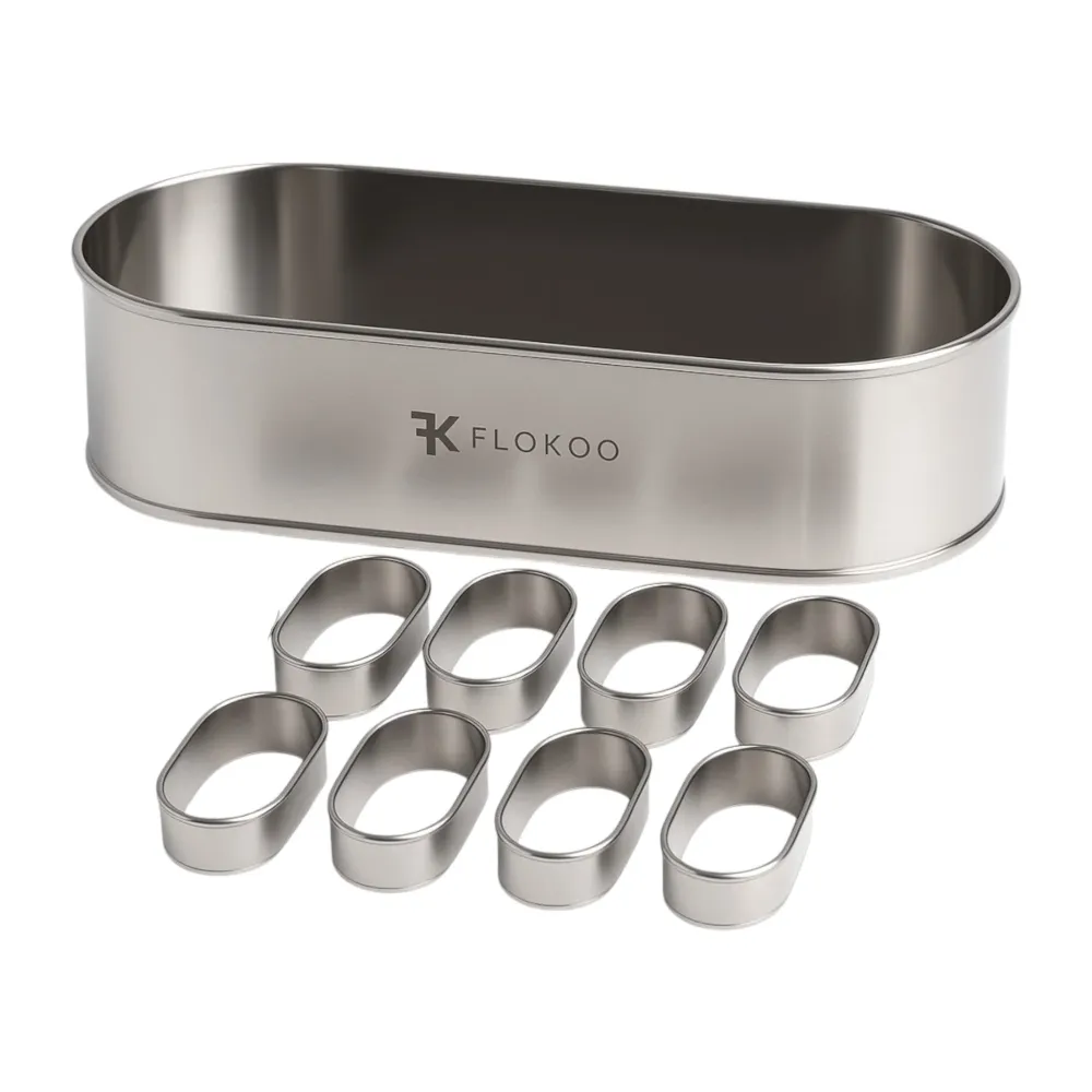 Sloffenring - Verstelbaar Bakframe - RVS - 27 - 40 cm