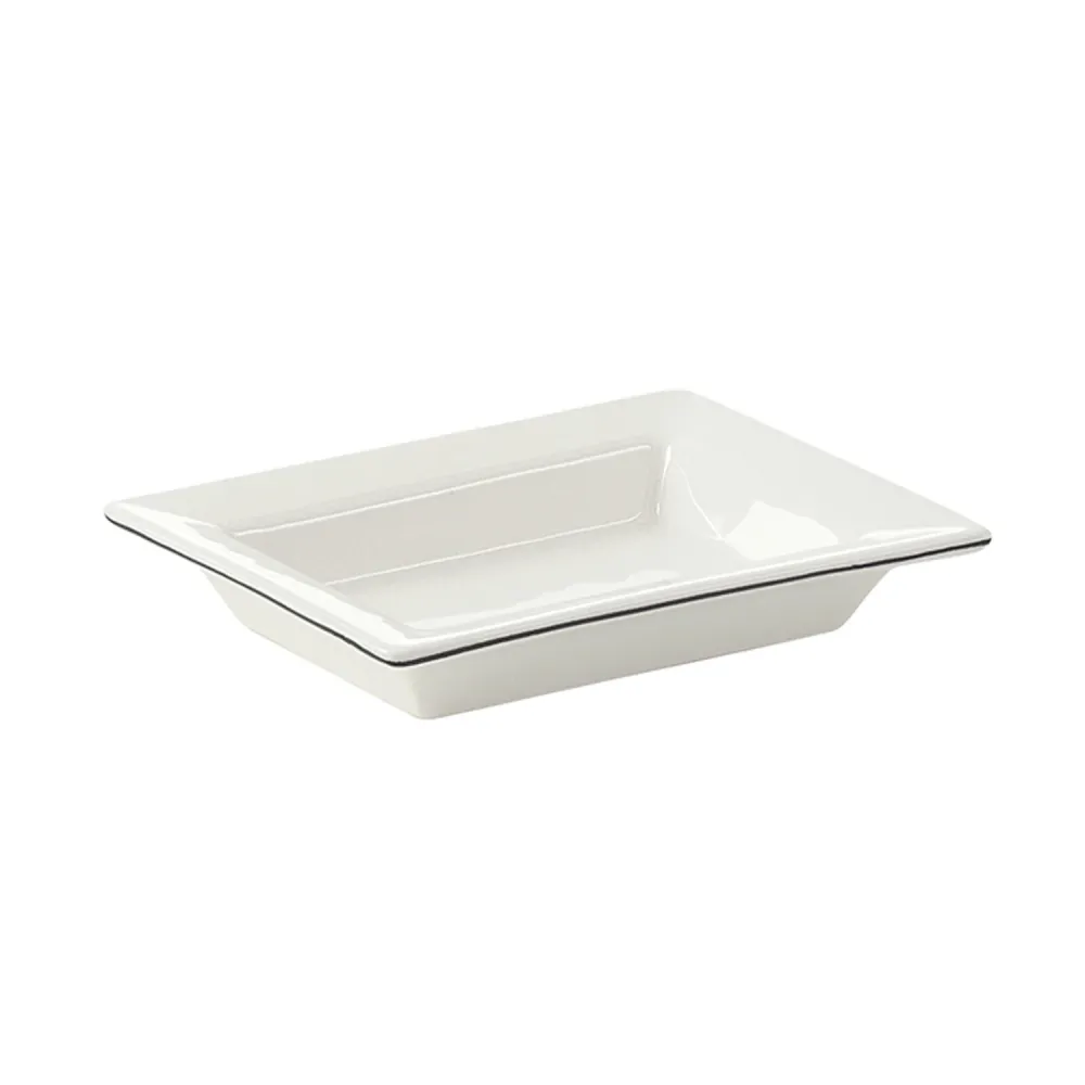 Steengoed soap dish Gedy Lucrezia series - White