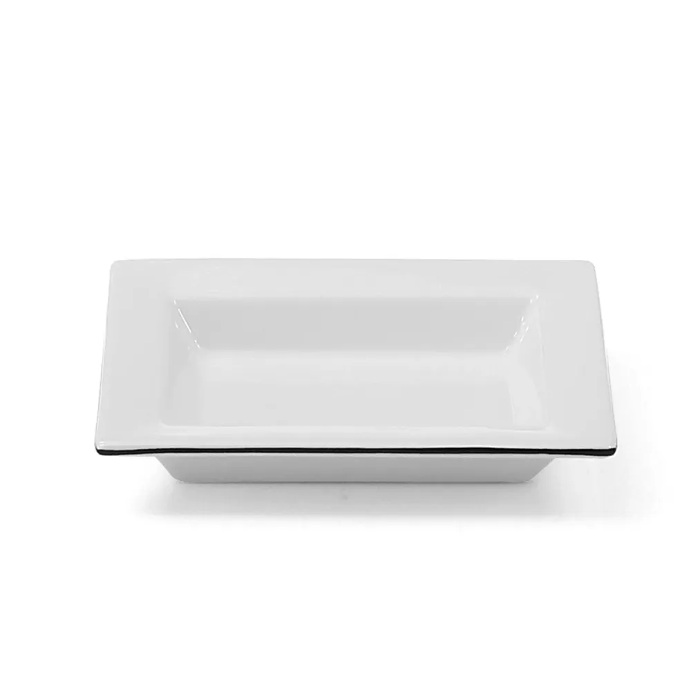 Steengoed soap dish Gedy Lucrezia series - White