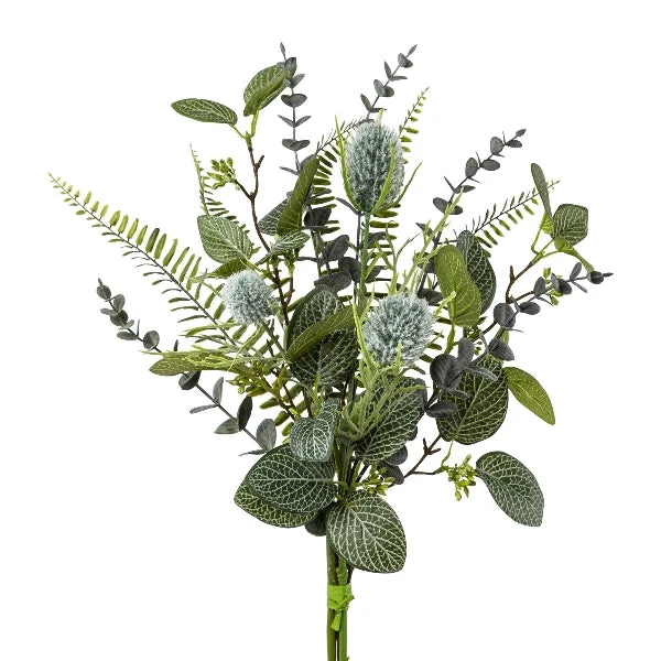 Kopu® Kunstbloemen Distel Boeket Mix 56 cm - Groen