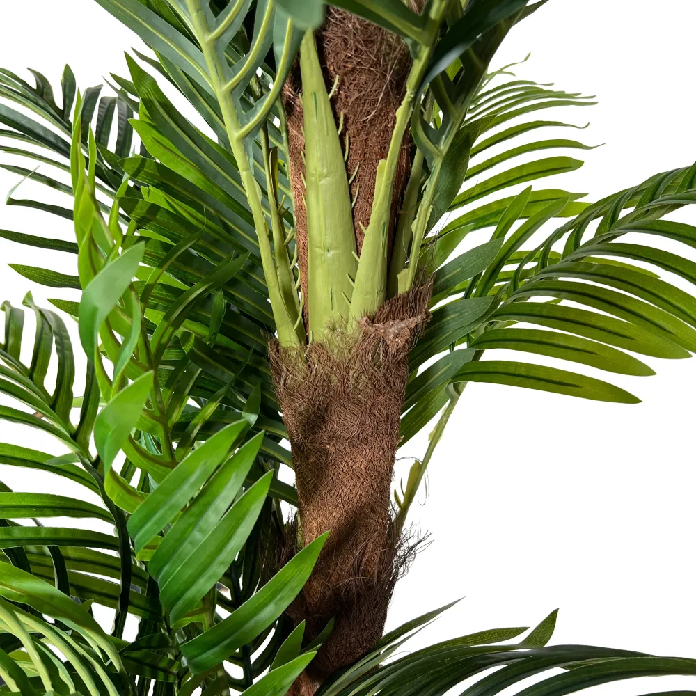 Kopu® Kunstplant Arecapalm 130 cm 3 Stammen - Real Touch - Goudpalm