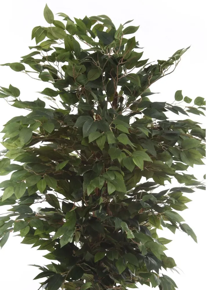 Kopu® Kunstplant Ficus 125 cm pot met Natuurstam