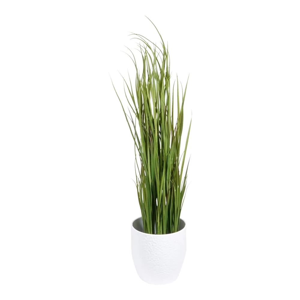 Kopu® Kunstplant Grasplant 120 cm - zwarte pot - Nepplant