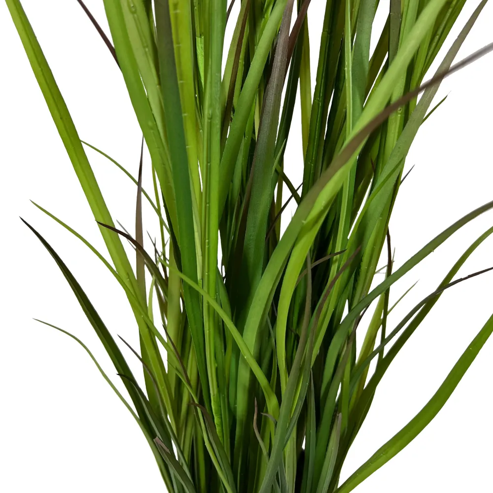 Kopu® Kunstplant Grasplant 120 cm - zwarte pot - Nepplant