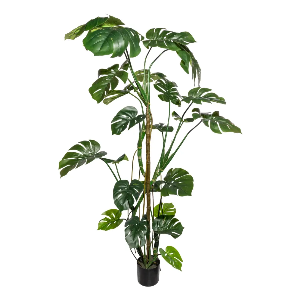 Kopu® Kunstplant Split Philodendron 180 cm - 23 bladeren - Nepplant