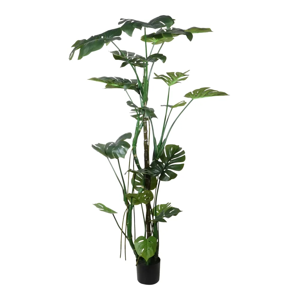 Kopu® Kunstplant Split Philodendron 180 cm - 23 bladeren - Nepplant