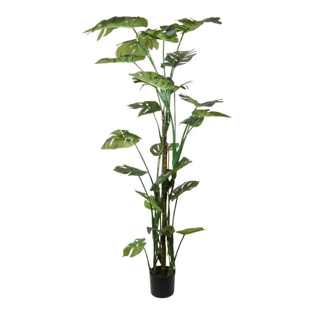 Kopu® Kunstplant Split Philodendron 180 cm - 23 bladeren - Nepplant